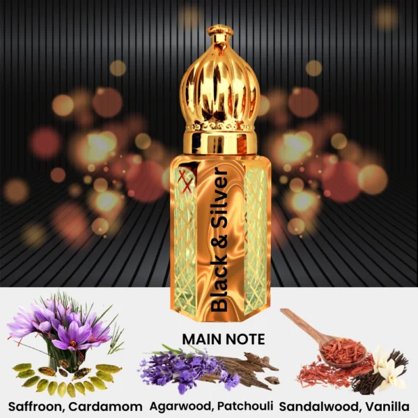 Black & silver meer fragrances